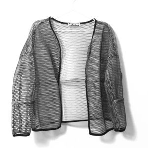 NWOT Two tone mesh Jacket
